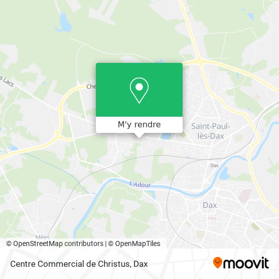 Centre Commercial de Christus plan
