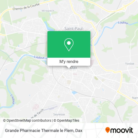 Grande Pharmacie Thermale le Flem plan