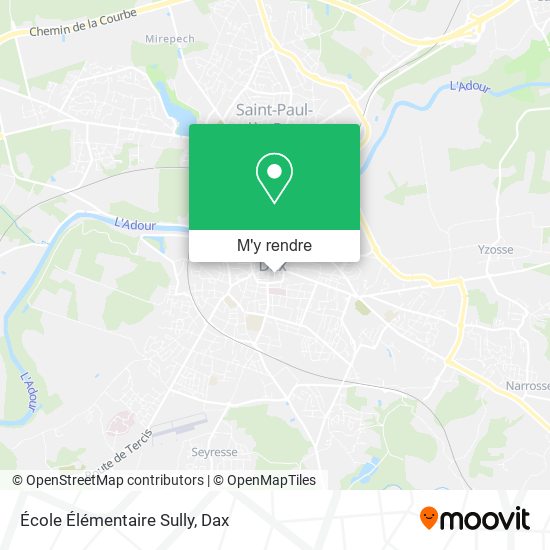 École Élémentaire Sully plan