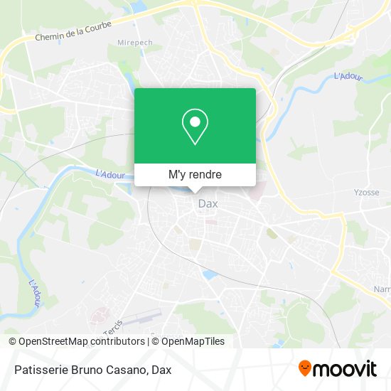 Patisserie Bruno Casano plan
