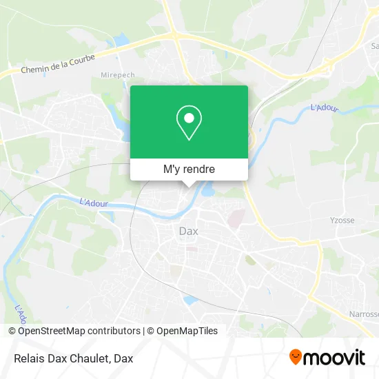 Relais Dax Chaulet plan