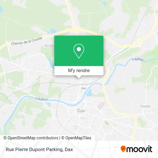 Rue Pierre Dupont Parking plan