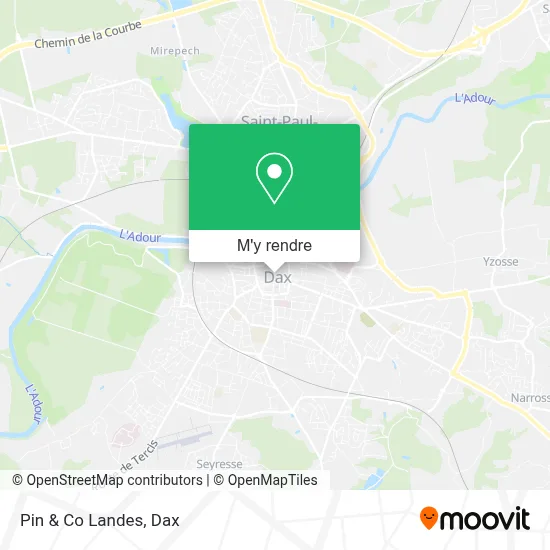 Pin & Co Landes plan