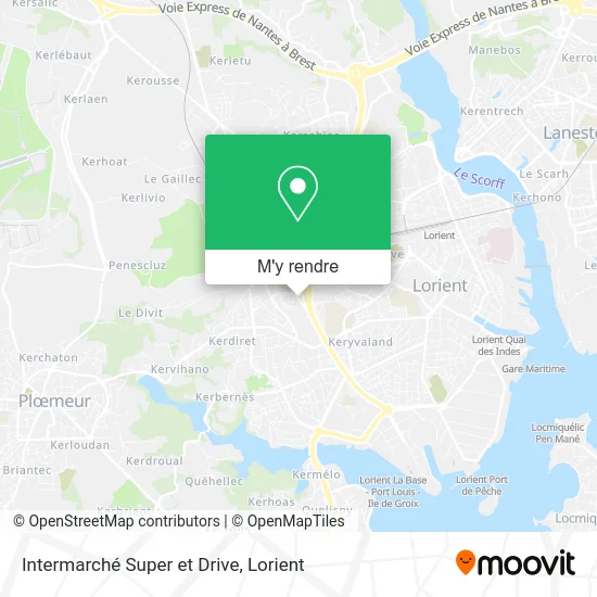 Intermarché Super et Drive plan