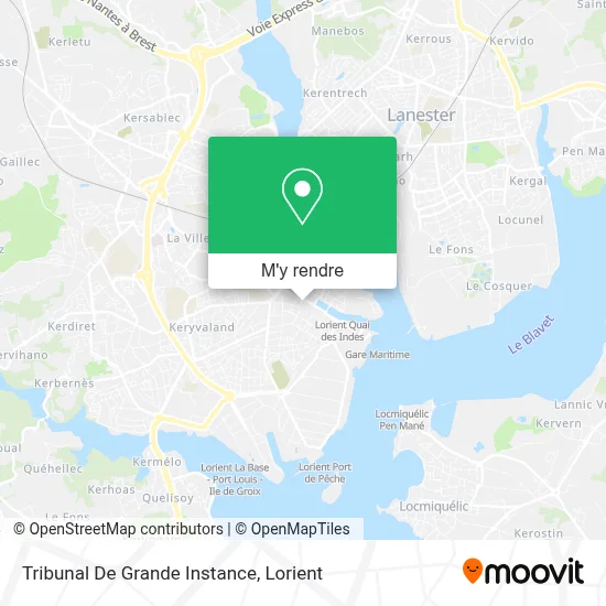 Tribunal De Grande Instance plan