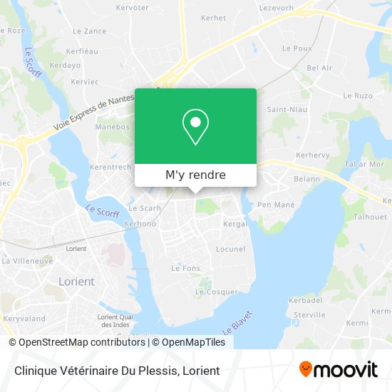 Clinique Vétérinaire Du Plessis plan