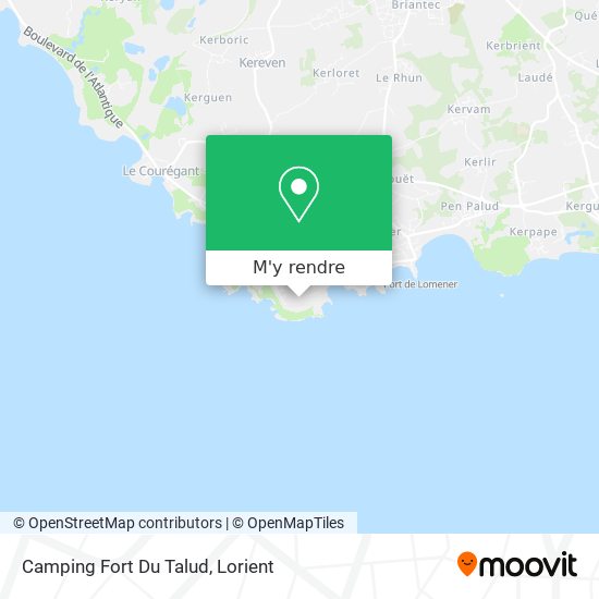 Camping Fort Du Talud plan