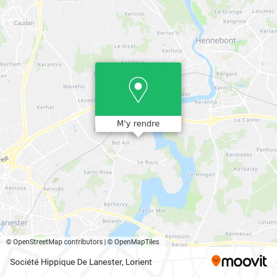 Société Hippique De Lanester plan