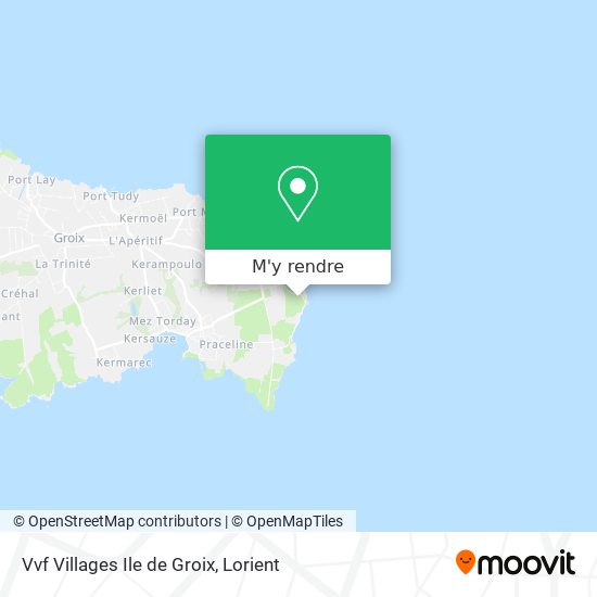 Vvf Villages Ile de Groix plan