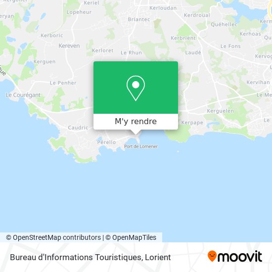 Bureau d'Informations Touristiques plan