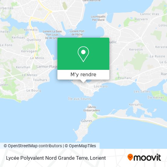 Lycée Polyvalent Nord Grande Terre plan