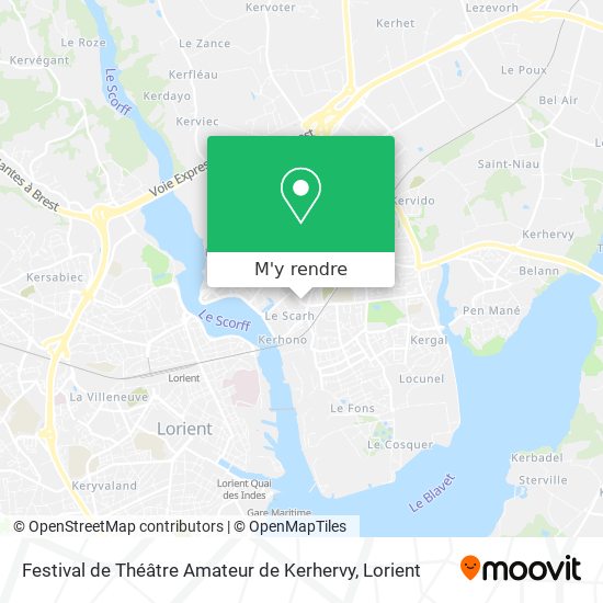 Festival de Théâtre Amateur de Kerhervy plan