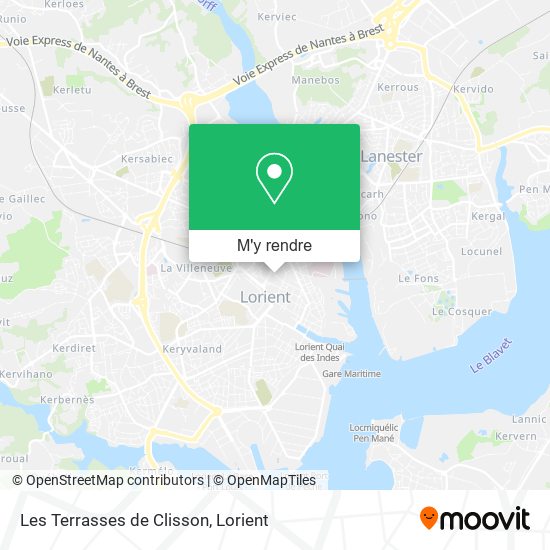 Les Terrasses de Clisson plan