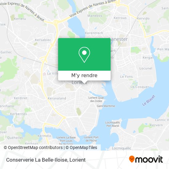 Conserverie La Belle-Iloise plan