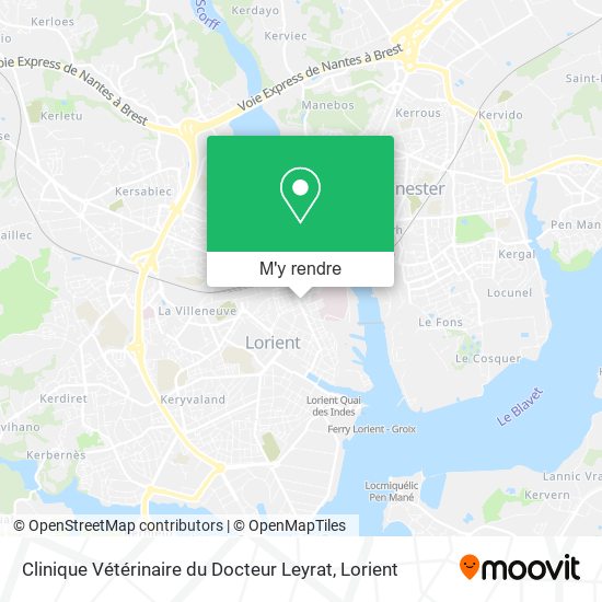 Clinique Vétérinaire du Docteur Leyrat plan