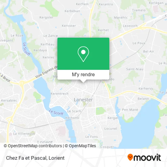 Chez Fa et Pascal plan