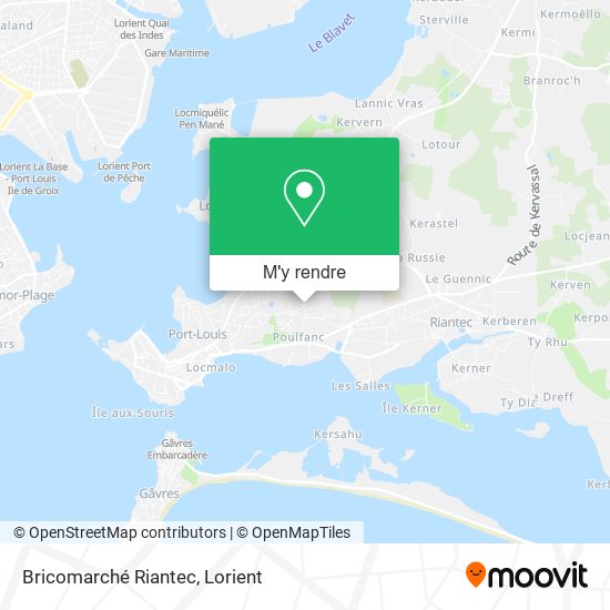 Bricomarché Riantec plan