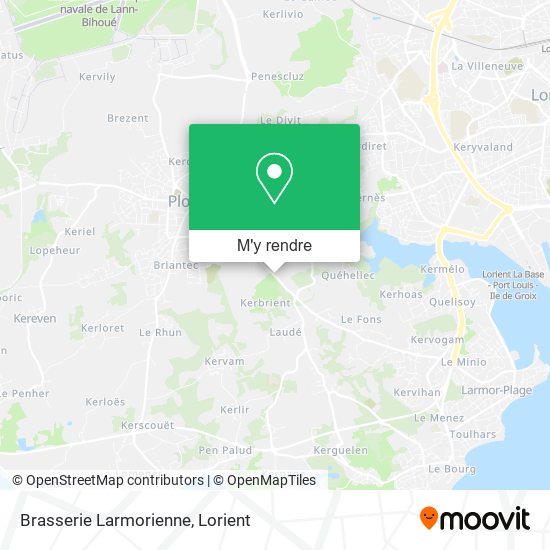 Brasserie Larmorienne plan
