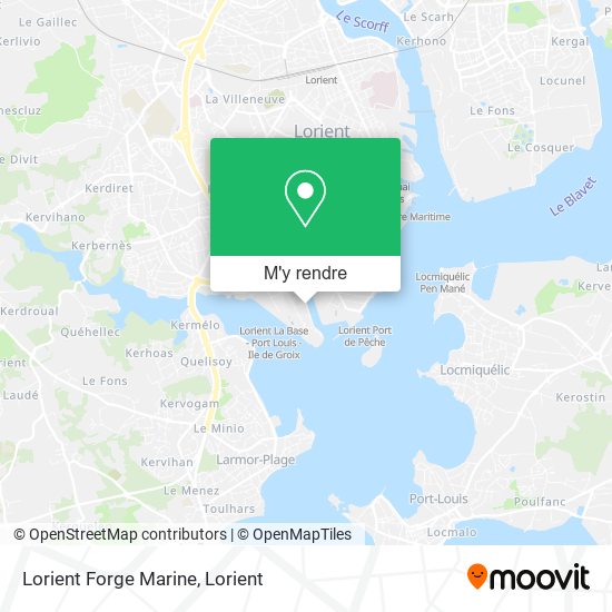 Lorient Forge Marine plan