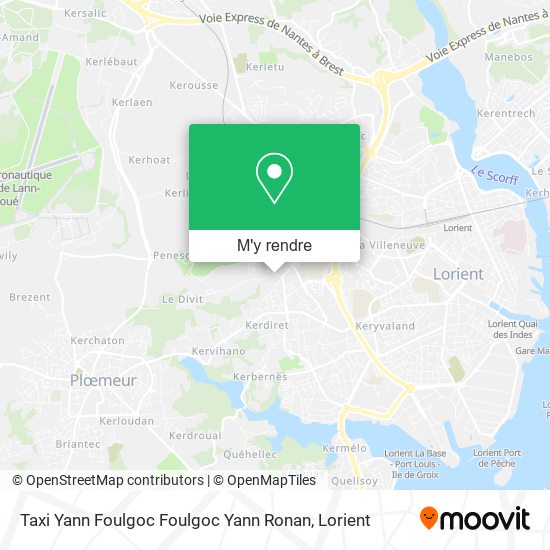 Taxi Yann Foulgoc Foulgoc Yann Ronan plan