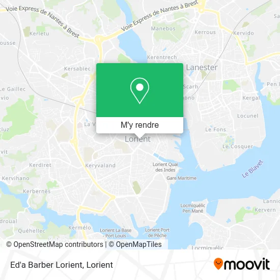 Ed'a Barber Lorient plan