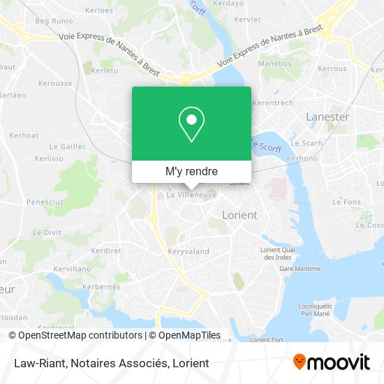 Law-Riant, Notaires Associés plan
