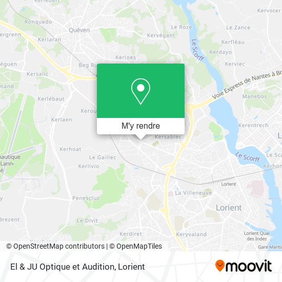 El & JU Optique et Audition plan