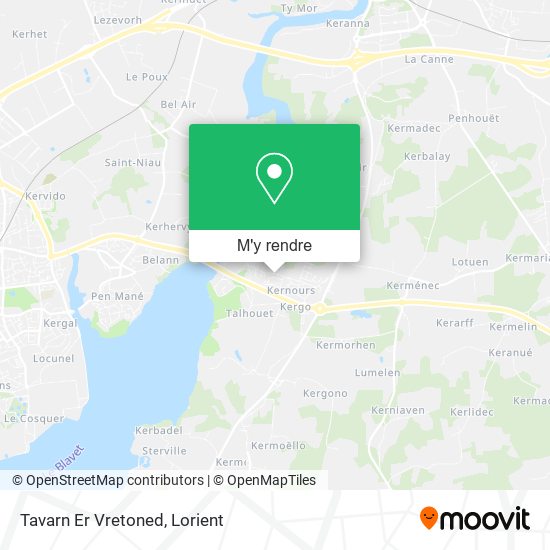 Tavarn Er Vretoned plan