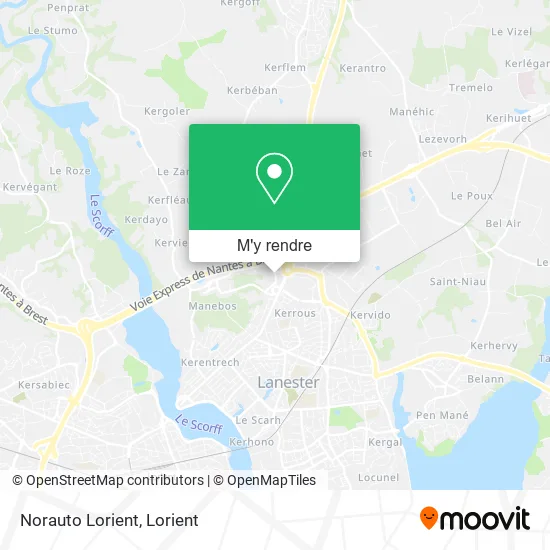 Norauto Lorient plan