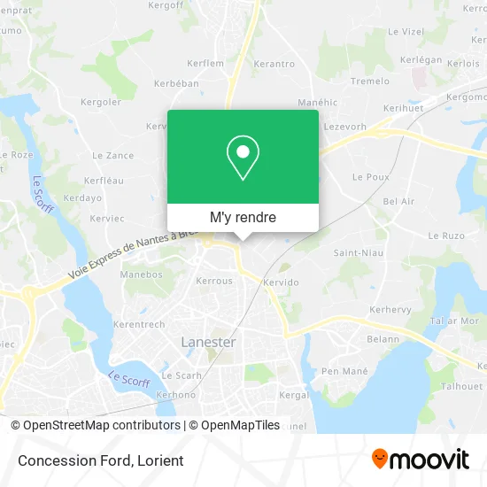 Concession Ford plan