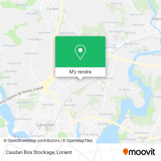 Caudan Box Stockage plan