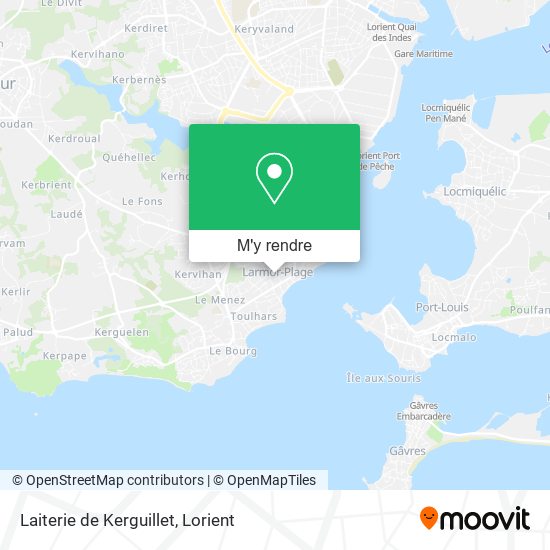 Laiterie de Kerguillet plan