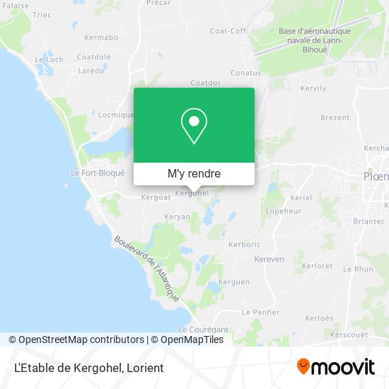 L'Etable de Kergohel plan