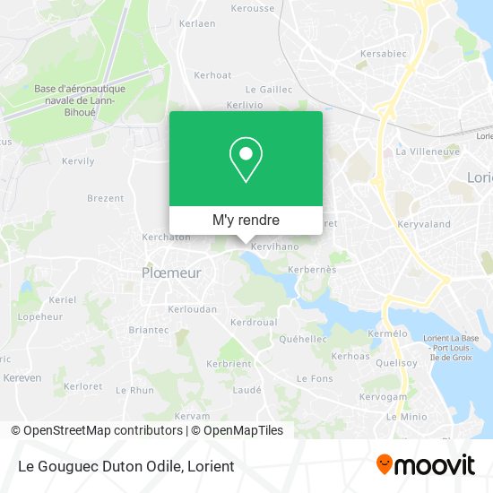 Le Gouguec Duton Odile plan