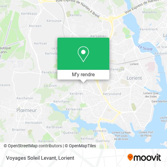 Voyages Soleil Levant plan