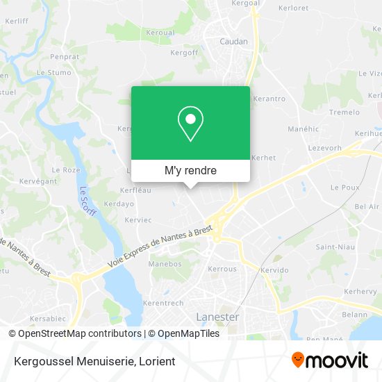 Kergoussel Menuiserie plan