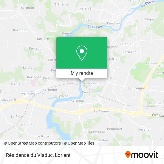 Résidence du Viaduc plan