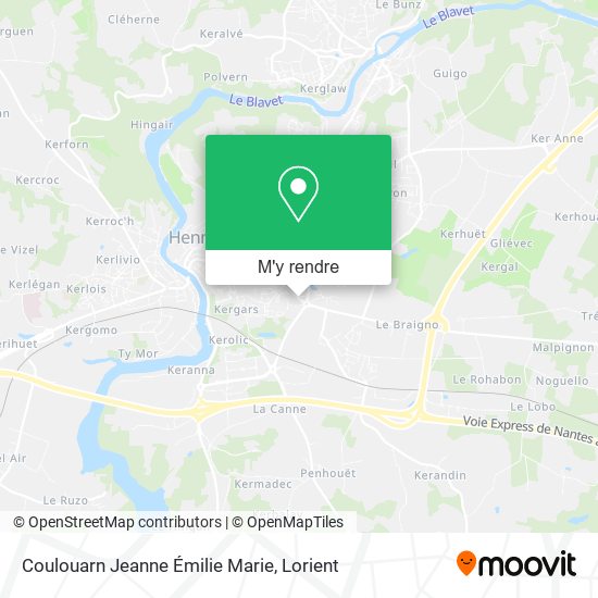 Coulouarn Jeanne Émilie Marie plan