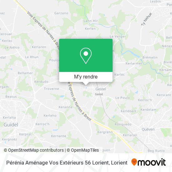 Pérénia Aménage Vos Extérieurs 56 Lorient plan