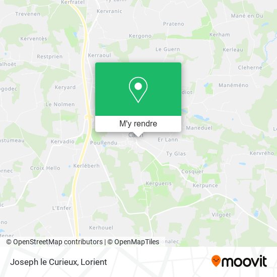 Joseph le Curieux plan
