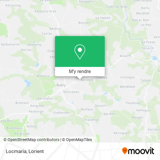 Locmaria plan