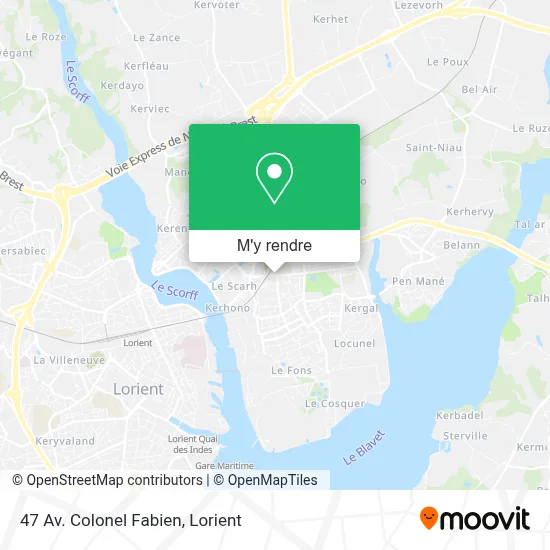 47 Av. Colonel Fabien plan