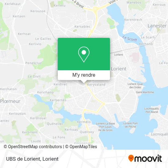 UBS de Lorient plan