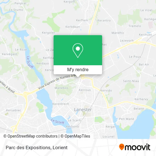 Parc des Expositions plan