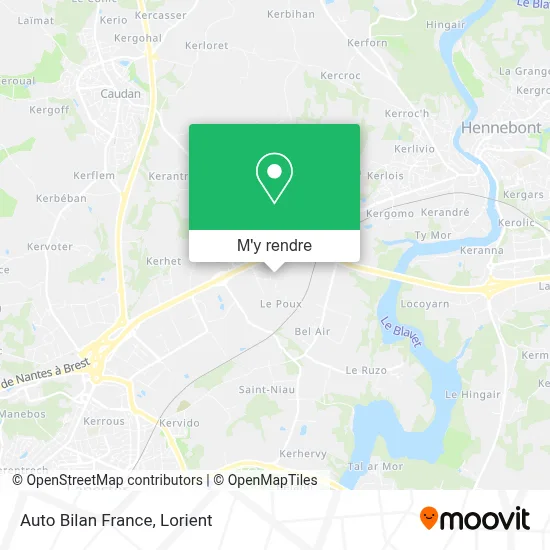 Auto Bilan France plan
