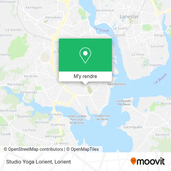 Studio Yoga Lorient plan