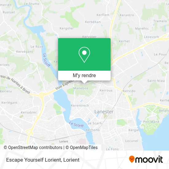 Escape Yourself Lorient plan