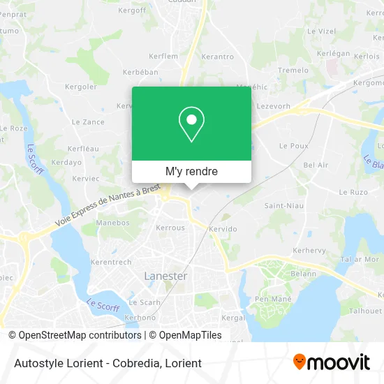 Autostyle Lorient - Cobredia plan