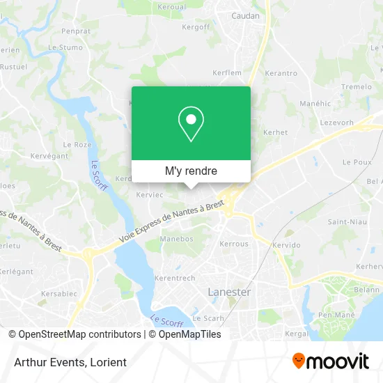 Arthur Events plan