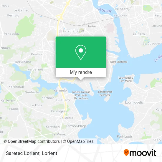 Saretec Lorient plan